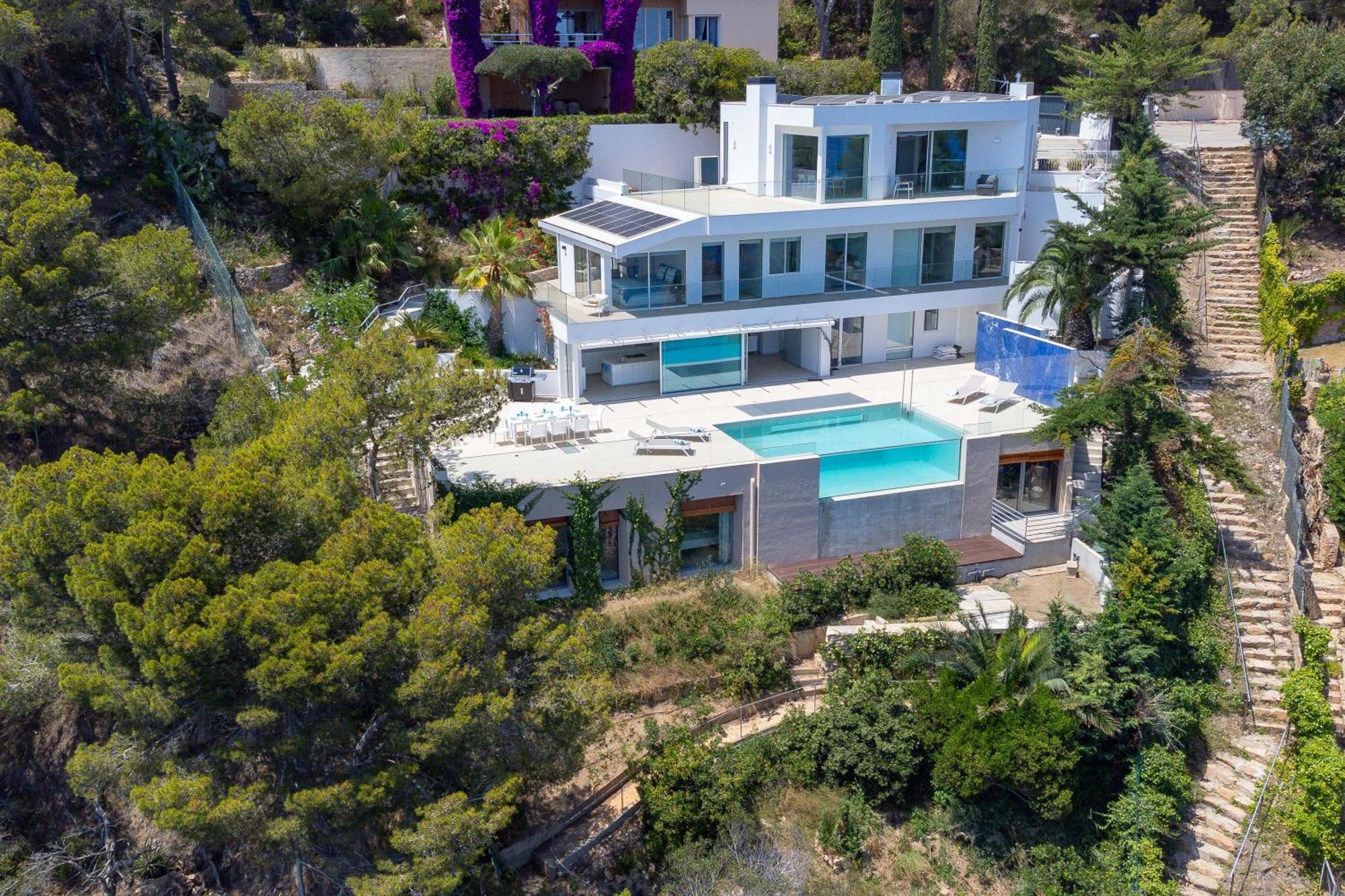 Villa Illa Blanca Tamariu Esterno foto